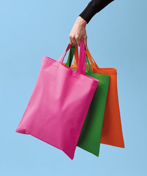 Cotton shopper short handle