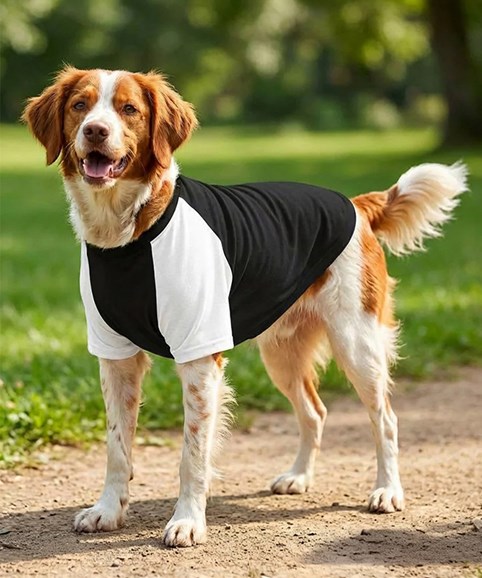 Dog's Raglan t-shirt