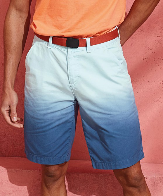 Men’s dip-dye shorts