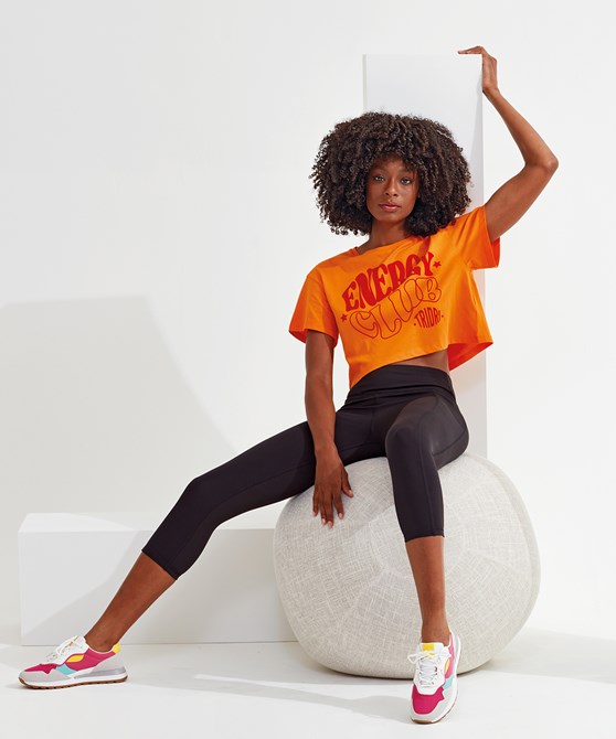 Women's TriDri® recycled performance leggings 3/4 length