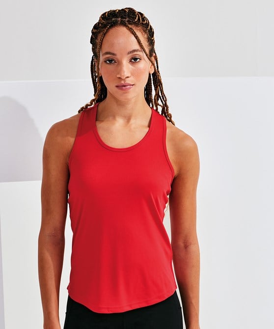 Women’s TriDri® recycled performance slim racerback vest