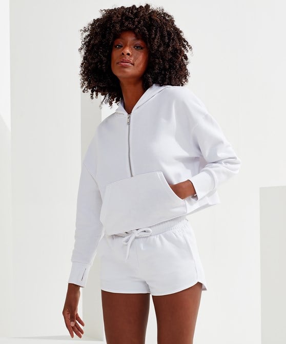 Sweat à capuche 1/2 zip pour femme TriDri®