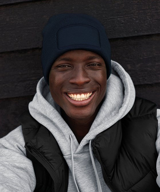 Original patch beanie
