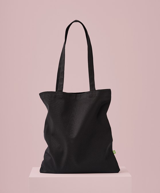 Sac cabas en toile biologique à longues anses de qualité supérieure