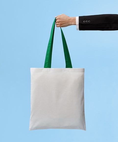Varsity cotton shopper long handle