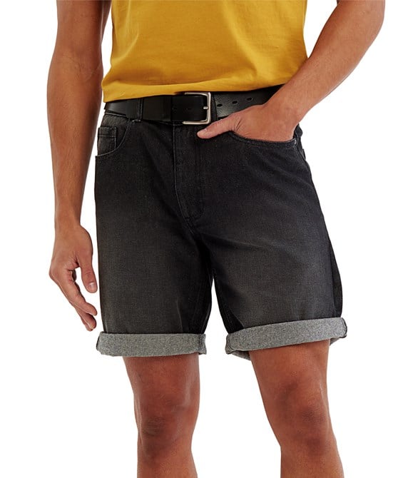 Short en jean homme