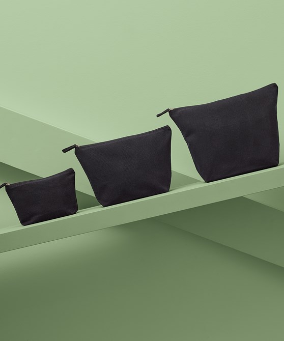 Recycled luxe accessory bag