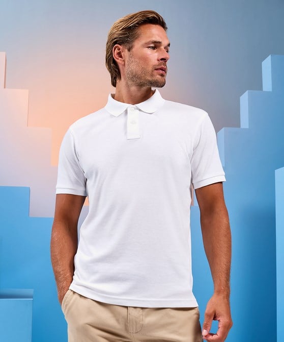Men's super smooth knit polo