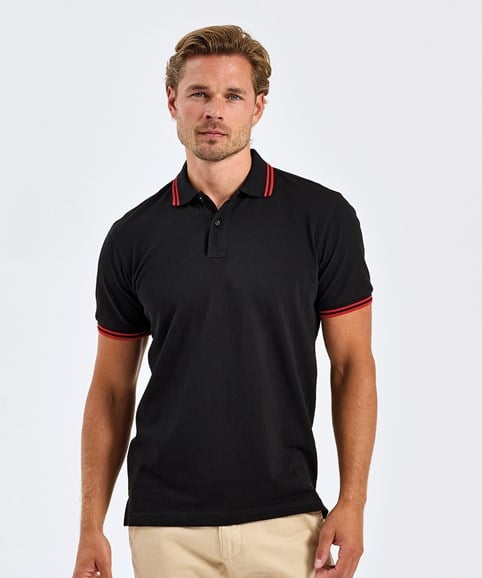 Classic fit tipped polo