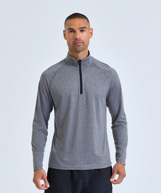 TriDri® long sleeve performance ¼ zip