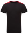 Black/Fire Red