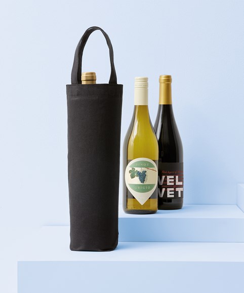 Sac à bouteille en toile haut de gamme recyclée